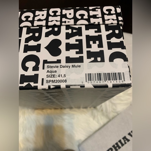 Sophia Webster & Patrick Cox Stevie Daisy Loafer Mule Aqua(Blue) SZ 41.5EU/11.5 - Picture 7 of 11
